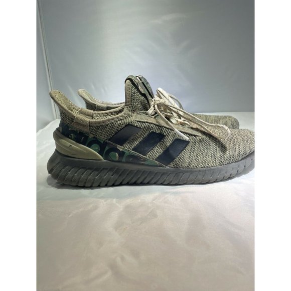 Adidas Kaptir 2.0 Orbit Green & Black Men's Size 9.5 Running Shoes GY8027 - Picture 7 of 10